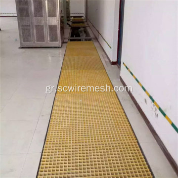 FRP Fiberglass Floor Grating Panel Stair Treads Τιμή